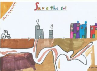 Fantastic #SaveSoil artwork by students of the European School of Brussels I, in Belgium.

Well done for raising your voices for soil!

Soil needs plenty of organic matter to be healthy. Let us make it happen! #ExhibitSaveSoil (1/2)