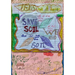 "Sometimes, when words fail, art speaks volumes," says Sadhguru School in Uganda. "After learning about the current soil crisis some of the children expressed interest in creating awareness about the soil problem. We gave them paper, art supplies and allowed their creativity to flourish."

And so it did - what fantastic artwork celebrating soil! Thank you to all of you. We must do all we can to ensure our soil is healthy and doesn't turn into a desert.

Don't miss the brilliant slogans on this colourful poster:

"With all of us, nothing fails!"
"For food and my country, we need soil!"
"Let's make it happen!"

Well done to the students at Sadhguru School in Uganda for raising their voices for #SaveSoil! #ExhibitSaveSoil