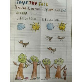 Pupils at I.C Pizzigoni Carducci in Catania, Italy, have created some lovely #SaveSoil #SalvailSuolo drawings with great slogans!

Well done for raising your voices for soil!
#ExhibitSaveSoil