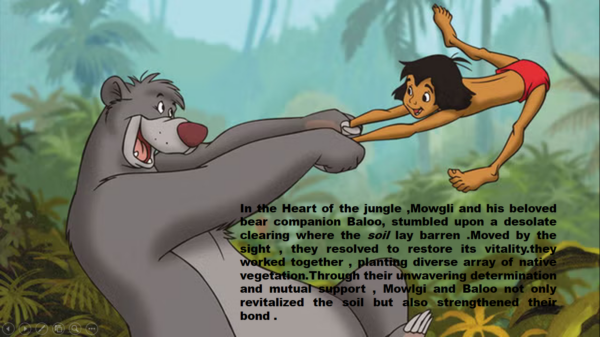 mowgli and baloo